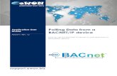 Polling Data from a BACNET/IP device · Configuring the IO Server Main Settings Parameters Description eWON BACNET Device ID This number must be unique in your BACNET network. Type