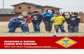 LAUNCH INTO SCOUTING...2014/04/01  · 1 Blast Off Into Scouting…Build Your Adventure!! 2015 Cub Scout Fall Recruitment Overview Black Hills Area Council is preparing to launch into