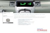 HD8836/21 Philips Cafetera automática expreso · • expreso y café largo con sólo tocar un botón • Compacta y elegante Muele tus granos de café favoritos • Molinillos cerámicos