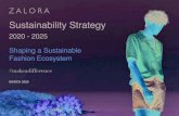 ZALORA Sustainability Strategy 2 · ZALORA’s Sustainability Strategy for 2020 to 2025 is founded upon our core values and is centred around four key sustainability pillars: Environmen-tal