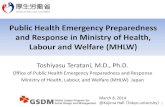 Public Health Emergency Preparedness and Response in Ministry of Health… · 2014-03-26 · Public Health Emergency Preparedness and Response in Ministry of Health, Labour and Welfare