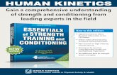 HUMAN KINETICS€¦ · The fourth edition contains online video, updated research—specifically in the areas of high-intensity interval training, overtraining, agility and change