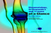 Rheumatology, Orthopaedics and Trauma...Musculoskeletal Physiological Phenomena– Handbooks. 3. Musculoskeletal System–injuries–Handbooks. 4. Orthopedics–methods– Handbooks.
