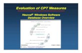 Evaluation of CPT Measures - Neurotron€¦ · Evaluation of CPT Measures The Neuval® software program range analysis evaluates and grades the CPT measures. Any measure falling above
