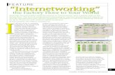 feature “internetworking” · Internetworking also eliminates or significantly reduces the “wait-periods” now common in the manufacturing information process. Instead of having