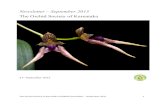 Newsletter – September 2015 The Orchid Society of Karnataka · Importance of Orchids: 1. Commercial Value: Orchids command world over sizeable value in terms of potted plants and