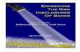 ENHANCED DISCLOSURE TASK FORCE (EDTF) · ENHANCED DISCLOSURE TASK FORCE 29 October 2012 Mr. Mark Carney, Chairman ... benefited greatly from the collective expertise of asset management