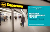 MONTHLY PERFORMANCE REPORT JANUARY 2015 · Jan 2015 4.15 Jan 2015 4.31 Jan 2015 4.21 Jan 2015 4.41 SOUTH TERMINAL SOUTH TERMINAL Measures defined and targets set in agreement with