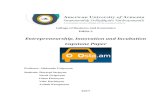 Entrepreneurship, Innovation and Incubation Capstone Paper · 2018-01-19 · Keeping a vehicle properly maintained is essential for safe driving. Without a properly functioning vehicle,