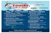 Presented by: TOURNAMENT TOURNAMENT Presented by: May 9th Tournament Sponsorships Grand Prize Sponsor