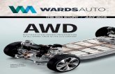 AWD - Ward's Auto · Source: Wards Intelligence 2018 All-Wheel-Drive Trends Survey Less than 60% 7% 10-19% 54% 80-89% 12% 20-29% 38% 90% or more 4% Cars also are seeing increasing