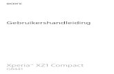 Xperia XZ1 Compactfiles.customersaas.com/files/Sony_Xperia_XZ1... · • Activeer de webservice Mijn apparaat zoeken. Met deze service kunt u een verloren apparaat op afstand vinden,