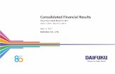 Fiscal 2016 Highlights - Daifuku/Media/daifukucom/ir/financials/... · 2017-06-07 · Fiscal 2016 Highlights (April 1, 2016 - March 31, 2017) Both orders and sales were strong in