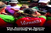 The Australian Sports Partnership Program · Programming for healthy relationships Your organisation can also leverage our expertise in healthy relationships programming. Our programs
