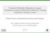 Product Selection Based on Upper Confidence Bound MOEA/D ...web4.cs.ucl.ac.uk/staff/W.Langdon/cec2016/ferreira... · Product Selection Based on Upper Confidence Bound MOEA/D-DRA for