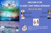 WELCOME TO THE UI-ASSIST: JOINT VIRTUAL WORKSHOP · Energy Storage/2017 and the Department of Energy under Award Number DE-IA0000025 for ... Ms Anjuli Chandra, Member, Punjab State