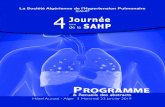 La Société Algérienne de l'Hypertension Pulmonaire …...4ème Journée de la SAHP Communications par affiches (posters) - Mercredi 23Janvier 2019 1- Hypertension porto-pulmonaire