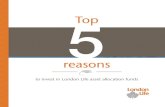 Top 5adedia.com.s3.amazonaws.com/f55f/peterborough... · Top reasons to invest in London Life asset allocation funds ... 1 • Top 5 reasons 1. Stable returns throughout market cycles