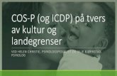COS-P (og ICDP) på tvers av kultur og landegrenser · Nettverk og familie Opplevd kompetanse og «nytteverdi» ... personlige verdier Se barnet som person Oppfatningen av barnet