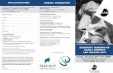 ORGANIZATIONAL SECRETARIAT - AIAD Italia · 2019-11-20 · • Closed technique vs "open" technique • Approach to the anterior nasal septum • Gibbotomy and OPN repositioning osteotomies