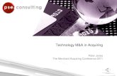 Technology M&A in Acquiring - PSE Consulting Homepseconsulting.com/wp-content/uploads/2011/01/mac_peterjones_ma… · eCommerce eCommerce Cross Border Acquiring & Payments Regulation