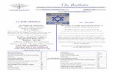 The Bulletin - Temple Bnai Israel · 2016-12-13 · Passover Primer 12 8th We’d like to make sure all who wish to Night of Passover: Kid- and Adult-Friendly dinner celebration!