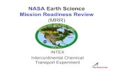 NASA Earth Science Mission Readiness Review€¦ · Science Overview Hanwant Singh, INTEX project Scientist, NASA ARC Science Objective Collaborators Success Criteria Go/No-go Mission