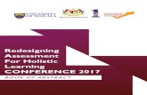 Redesigning Assessment For Holistic Learning CONFERENCE …3 Redesigning Assessment for Holistic Learning Conference 20th – 21st November 2017 Crystal Crown Hotel, Petaling Jaya