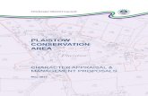 PLAISTOW CONSERVATION AREA...community on 25th June 2012. This document identifies the character and qualities of the Plaistow Conservation Area, highlights key issues, and puts forward