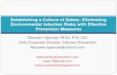 Establishing a Culture of Safety: Eliminating …...Computer screen and keyboards Rutala WA, White MS, Gergen MF, Weber DJ. Bacterial contamination of keyboards: Efficacy and functional