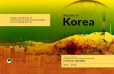 KoreaRepublic of - ITU · 2018-03-22 · KoreaRepublic of CANDIDATE FOR THE INTERNATIONAL TELECOMMUNICATION UNION COUNCIL MEMBER 2019 - 2022 KOREA IS COMMITTED TO CONTINUING ITS ROLE