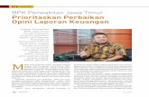 BPK Perwakilan Jawa Timur Prioritaskan Perbaikan Opini Laporan … · 2018-12-19 · Sri Sultan Hamengkubuwono IX Ketua Badan Pemeriksa Keuangan Periode 23-61964 s.d. 21-2-1966 Ketua