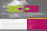 Mentoring & Coaching Monthly - UNM Mentoring Institute (1).pdf · The Mentoring Institute develops, coor-dinates and integrates research and train-ing activities in mentoring best