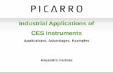 Industrial Applications of CES · Industrial process control Gas chromatography, chemiluminescence, fluorescence Semiconductor manufacturing Electrochemical, chilled mirror Air quality