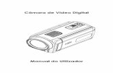 Câmara de Vídeo Digital MDV-Opto HD... · 2008-11-12 · PT 3 PT Instruções de segurança 1. Não deixe cair, perfure ou desmonte o câmara, pois se o fizer a garantia caduca.