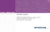 PCM-3343 user manual ed.2 - Advantechadvdownload.advantech.com/.../1-12AEMIC/PCM-3343_user_manual… · cross-region repair services against defects in design, materials, and workmanship,