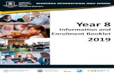 PB U GLENUNGA INTERNATIONAL HIGH SCHOOL€¦ · Child Development T/A South Australian Government Schools CRICOS Provider No. 00018A Year 8 Informaion and Enrolment Booklet 2019.