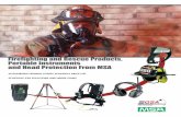 Firefighting and Rescue Products, Portable Instruments and ... · Self-Contained Breathing Apparatus: Certification as an MSA C.A.R.E. Technician is required to perform maintenance
