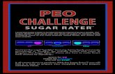 PEO CHALLENGE - 24 Hour Diet Challenge Sugar Rater.pdf · Professor Brian S. Peskin including books, medical reports and audio! Or order toll-free: 1-800-456-9941 Customer Service