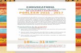 CONVOCATORIA - WordPress.com...Iberoamérica a presentar sus proyectos para ser incluidos en el Portafolio Regional de Proyectos de Lectura y Escritura, Porleer 2016-2017. Que estén