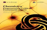 Empowering Critical Communications...Chemistry Empowering Critical Communications Chemistry provides enterprise workflow tools that enable organizations to achieve visibility, accessibility