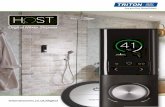 Digital Mixer Shower - Triton Showers · existing digital mixer shower. For those who prefer to have a wired option, a 10m cable is supplied to run behind your new chosen tiles. Systems