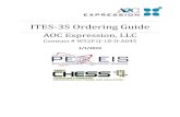 ITES-3S Ordering Guideaocexpr.com/.../AOC-Expression-ITES-3S-Ordering-Guide-1.pdf · 2019-07-29 · 1.2 Team AOC Socio-Economic Status..... 3 Team AOC is comprised of large business