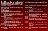 The Magna Carta Conference ... Co… · ‘Magna Carta: Common Law or Ius Commune?’ offered Women’ 18.30-20.30 18.15Reception at the Maughan Library, Chancery Lane and presentation,