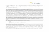 FESE response to the Commission consultation on a new ...€¦ · FESE response to the Commission consultation on a new digital finance strategy for Europe / FinTech action plan .