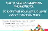 VALUE STREAM MAPPING WORKSHOPS · 2017-08-21 · §Enterprise Value Stream Mapping §Maps the Flow of Value Through the Enterprise §Uses the relationships between ‘how our customers