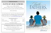 Announcements FAITH OF OUR FATHERS - WordPress.com · 2019-06-06 · FAITH OF OUR FATHERS Believe in the LORD JESUS, and you will be saved: you and your family! Then you will rejoice