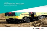 MACHINES ARR TRENCH ROLLERS - Porter Group Equipment... · trench roller, while the ARR 1585 is the skid-steered version. • The ARR 1575 features an articulation joint with oscillation,