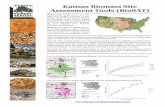 Kansas Biomass Site Assessment Tools (BioSAT)€¦ · cost assessment for cellulosic biomass collection or processing demand centers. The integrated suite of site assessment tools