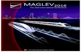Maglev 2016 Program DRAFT as of August 8, 2016...Aug 08, 2016  · Urban Maglev: Studies, Projects and Operation Results Freight Maglev: Studies, Projects and Operation Results Impacts